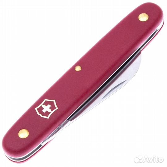 Нож садовый Victorinox 3.9060 Floral, красная руко
