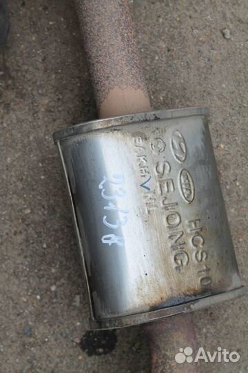 Глушитель в сборе Hyundai-KIA RIO 4 X-line 201