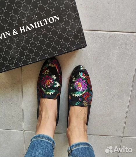 Новые Melvin & Hamilton очень красивые 38 р кожа ш