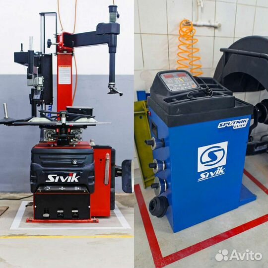 Комплект для шиномонтажа и балансировки