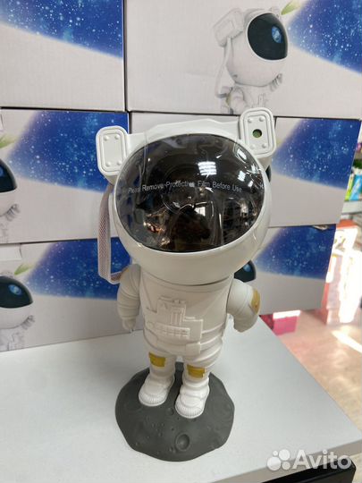 Ночник проектор космонавт