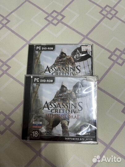 Диск Assassin's creed 4 Black Flack PC новый
