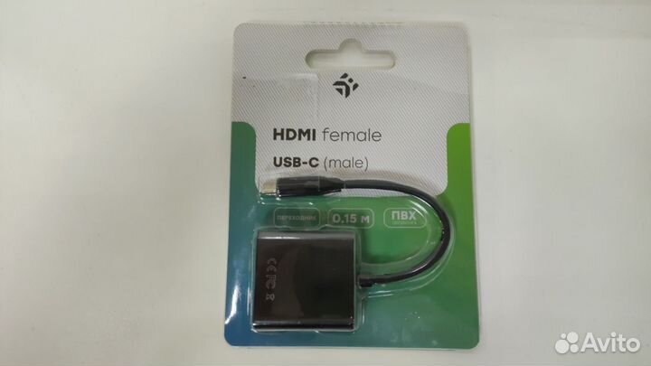 Кабели, адаптеры, переходники Dexp USB-C-hdmi