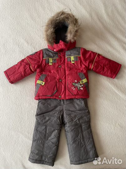 Детский зимний костюм для мальчика 80 86