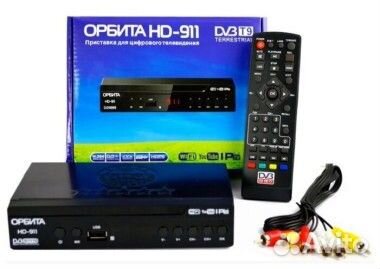 Цифровая тв приставкаОрбита HD с wifi,YuTube, IPtv