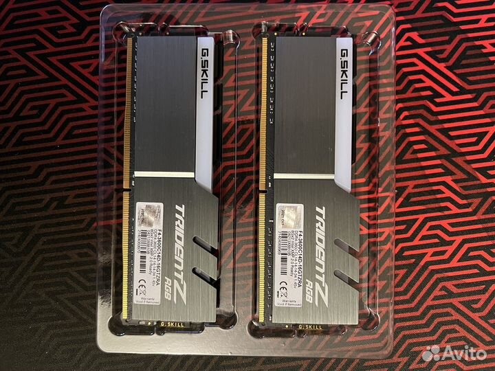 G.Skill trident Z RGB DDR4 16gb 3600 cl14