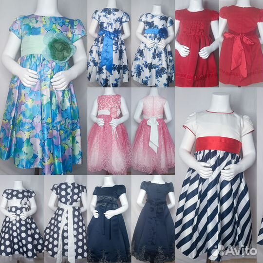 Товарный остаток детских платьев