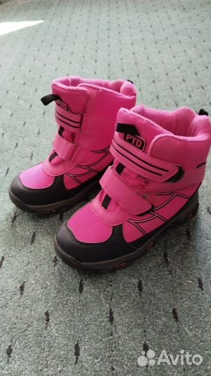 Ботинки зимние для девочки 33 размер