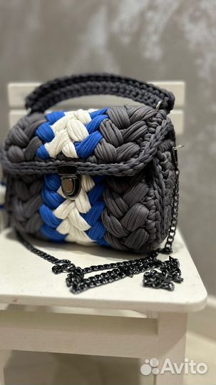 Сумка вязаная