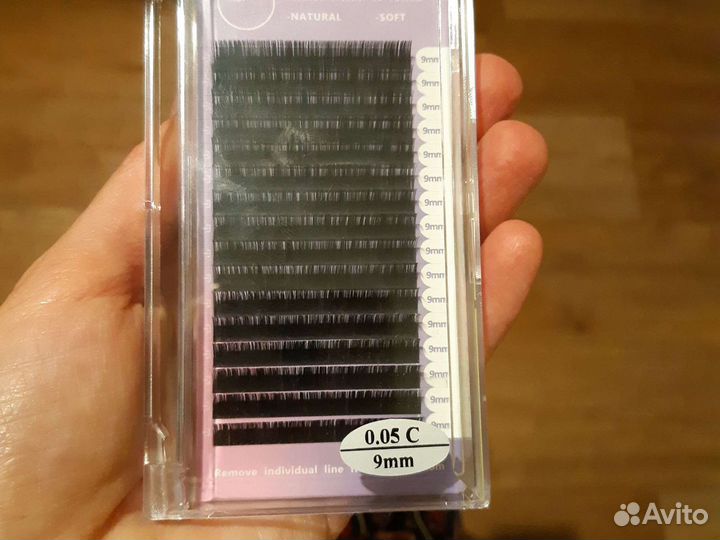 Ресницы для наращивания ресниц натуральные