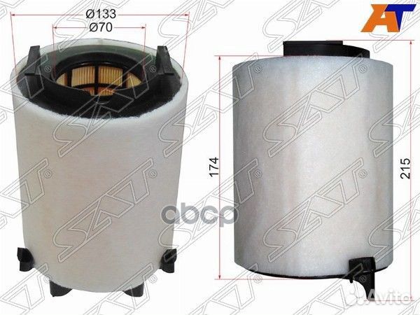 Фильтр воздушный ST1K0129620C Sat