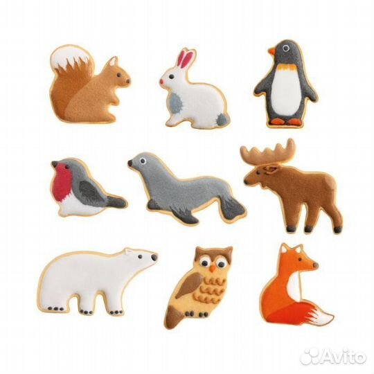 Формочки для печенья Tescoma Delicia Kids Животные