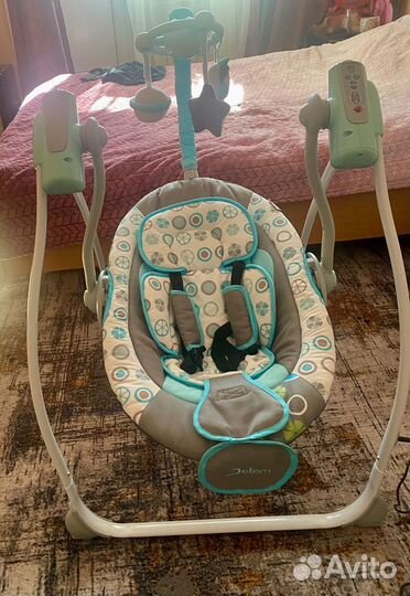 Детские электронные качели jetem