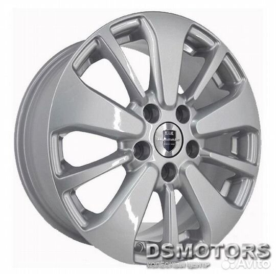 Диски кс688 6.5/16 5x114.3 ET50 d66.1 сильвер