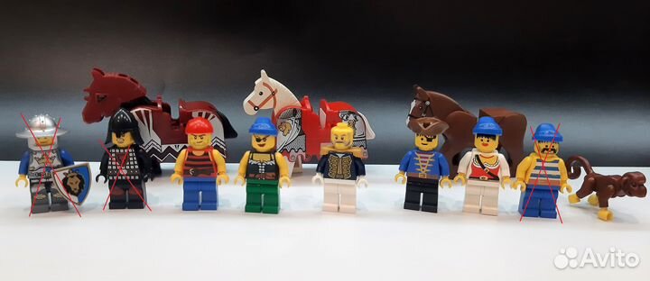 Lego животные, техник фигурки, пираты, рыцари