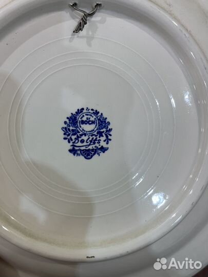 Настенная декоративная тарелка Delft