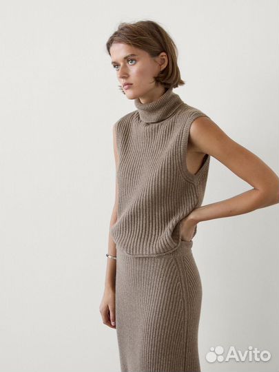 Юбка Massimo Dutti трикотажная