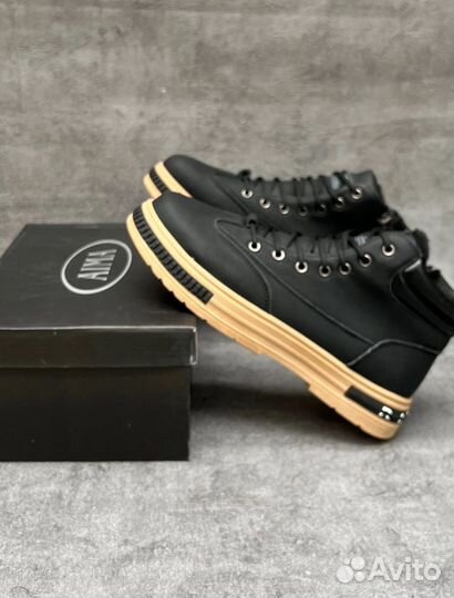 Ботинки мужские зимние с мехом