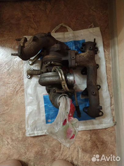 Турбина и коллектора заслонка Тойота 1kZ