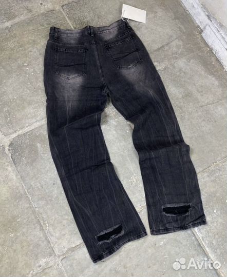 Джинсы широкие sk8