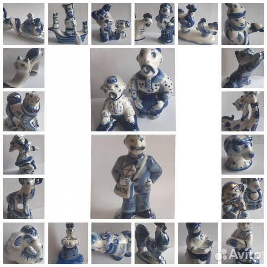 Фигурки гжель