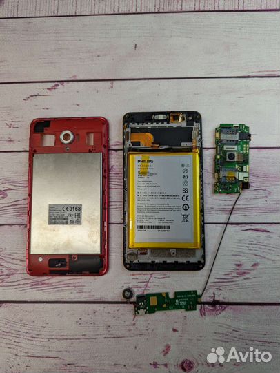 Philips Xenium V377 разбор