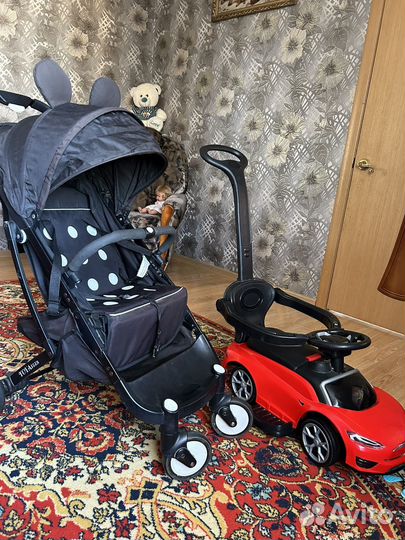 Коляска и машинка