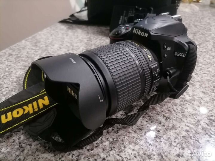 Зеркальный фотоаппарат nikon d3400