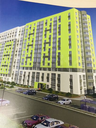 1-к. квартира, 39 м², 7/15 эт.