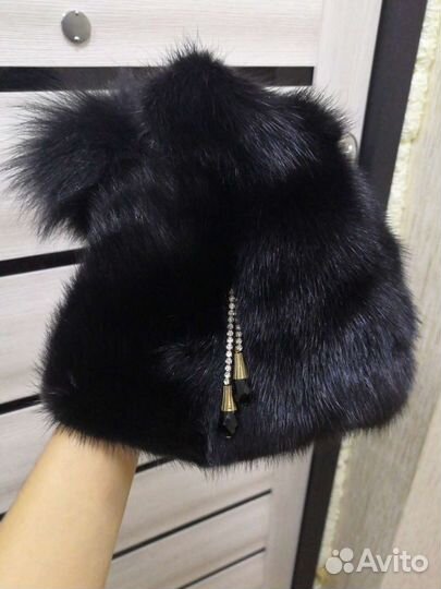 Шикарная норковая шапка