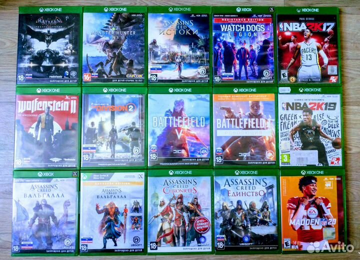 Игры на Xbox One