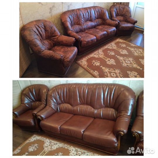 Перетяжка / ремонт мягкой мебели