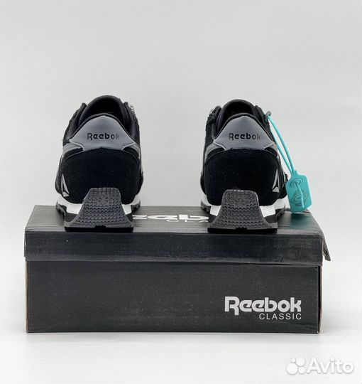 Мужские кроссовки reebok classic замша