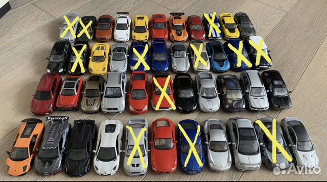 Масштабные модели авто