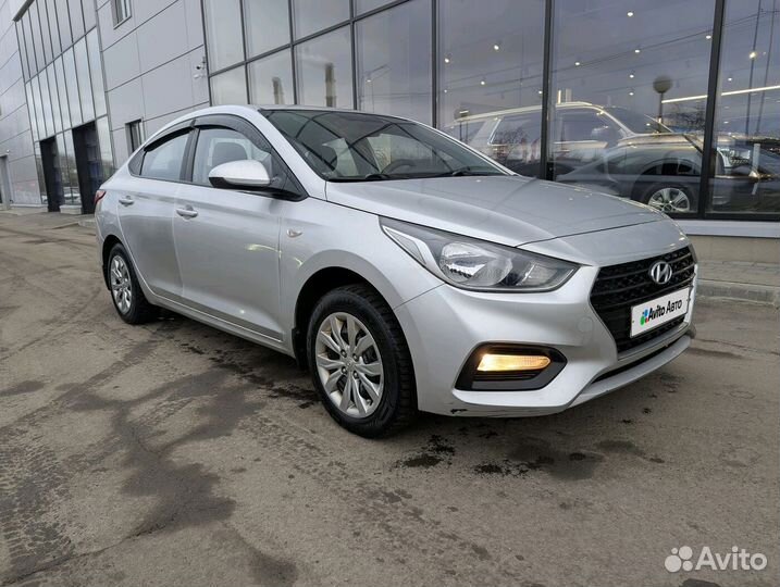 Hyundai Solaris 1.4 AT, 2017, 118 182 км