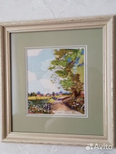 Вышивка гладью