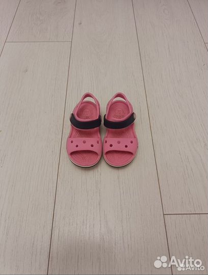 Crocs сабо, босоножки для девочки c7, 23р