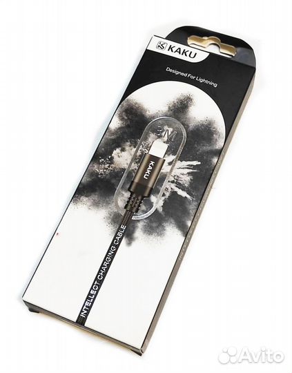 Кабель lightning kaku 3м