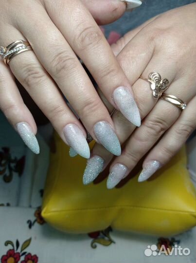 Наращивание ногтей на дому