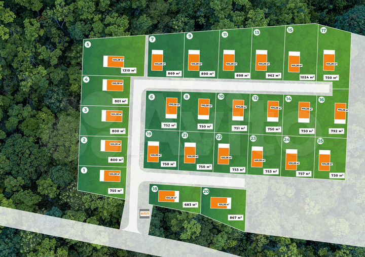 Дом 100 м² на участке 10 сот.