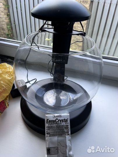 Аквариум круглый с подсветкой