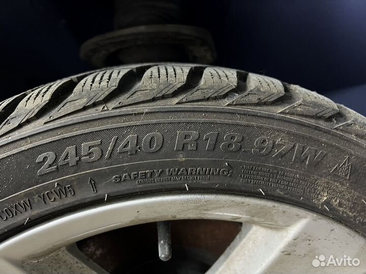 Колеса bmw 128 стиль зима R18