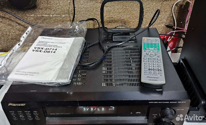Ресивер Pioneer VSX-D714-K