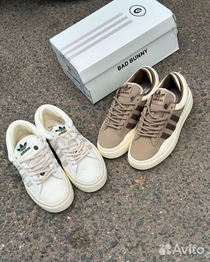 Кроссовки Adidas Bad Bunny Campus женские