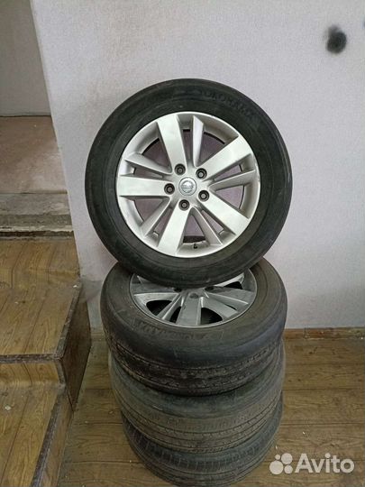 Литые диски с резиной r16 бу