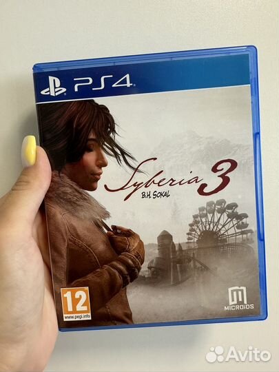 Игра для приставки ps4 Siberia 3