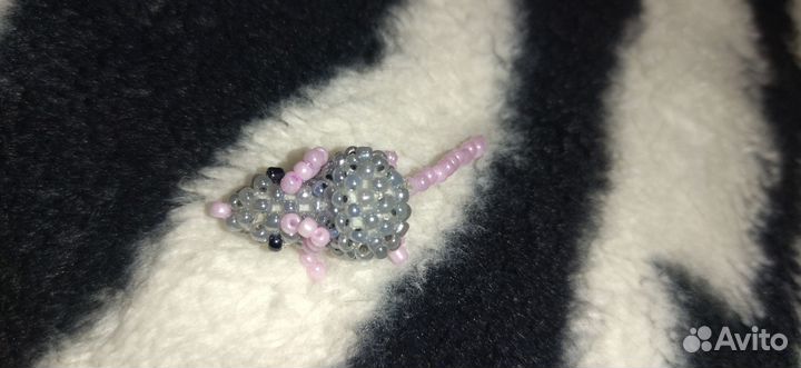 Крыска из бисера
