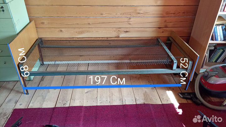 Кровать панцирная