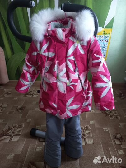 Зимний костюм для девочки 122