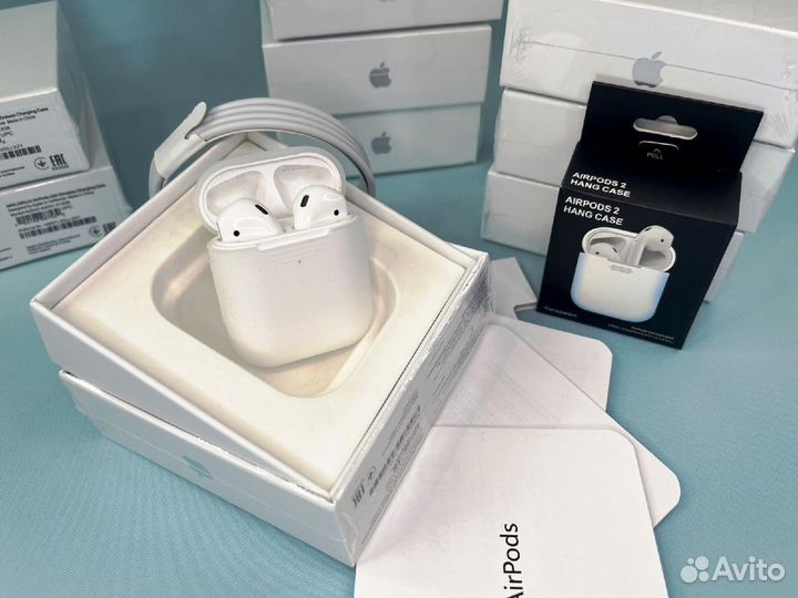 Airpods 2 premium 1:1 + гарантия